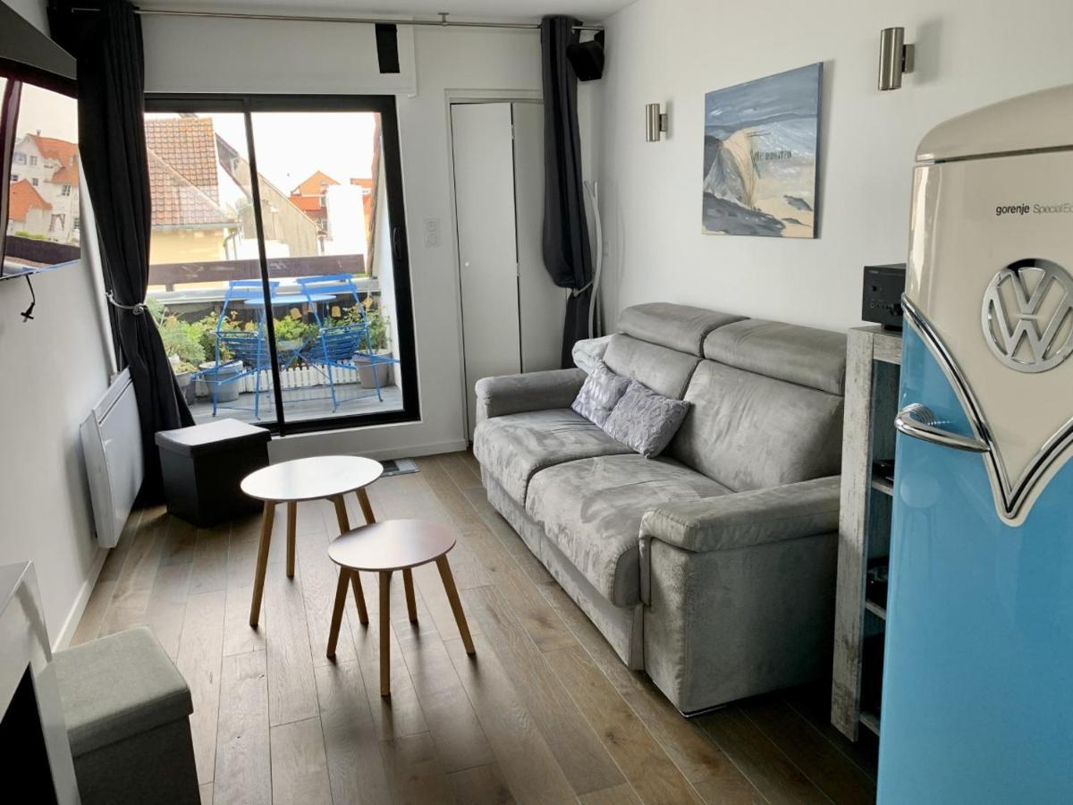 Duplex Avec Jacuzzi Vue Imprenable Sur La Baie De Wissant 아파트 외부 사진